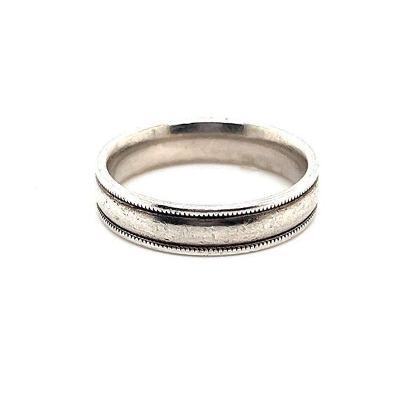 925 Sterling Silver Band Ring - Picture 1 of 4